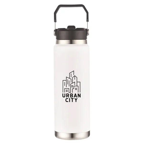 30oz Vacuum Water Bottle with Stainless Steel Handle