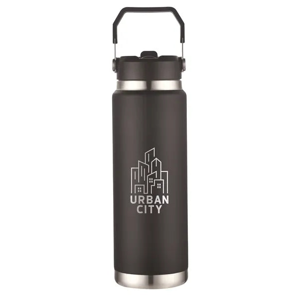 30oz Vacuum Water Bottle with Stainless Steel Handle