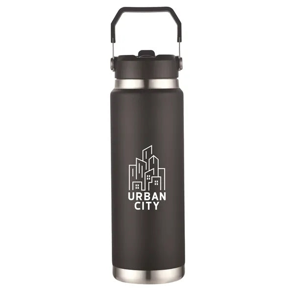 30oz Vacuum Water Bottle with Stainless Steel Handle