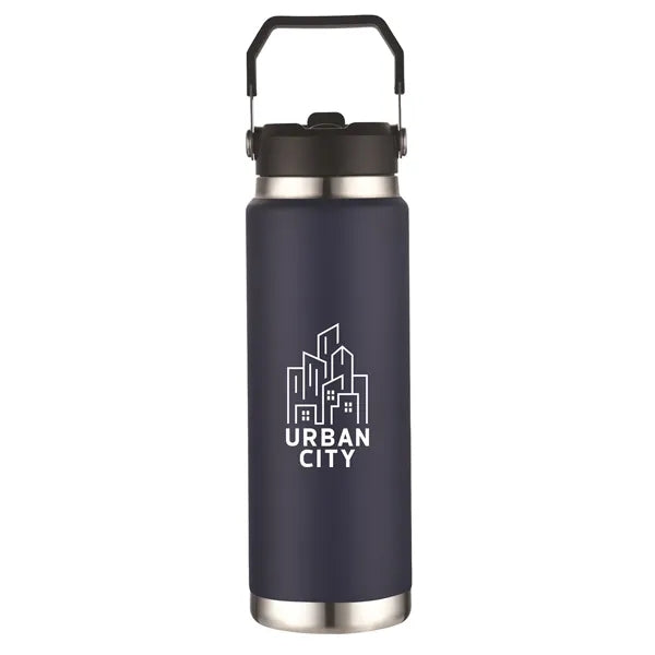 30oz Vacuum Water Bottle with Stainless Steel Handle