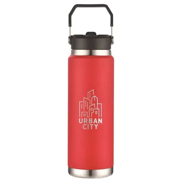30oz Vacuum Water Bottle with Stainless Steel Handle