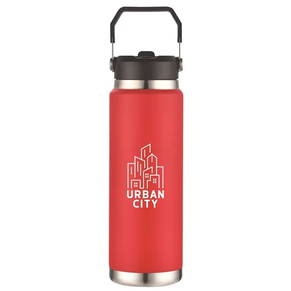 30oz Vacuum Water Bottle with Stainless Steel Handle