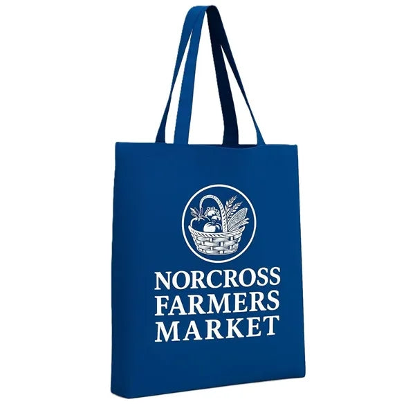 Cotton Economical Tote with 3" Gusset - Colors