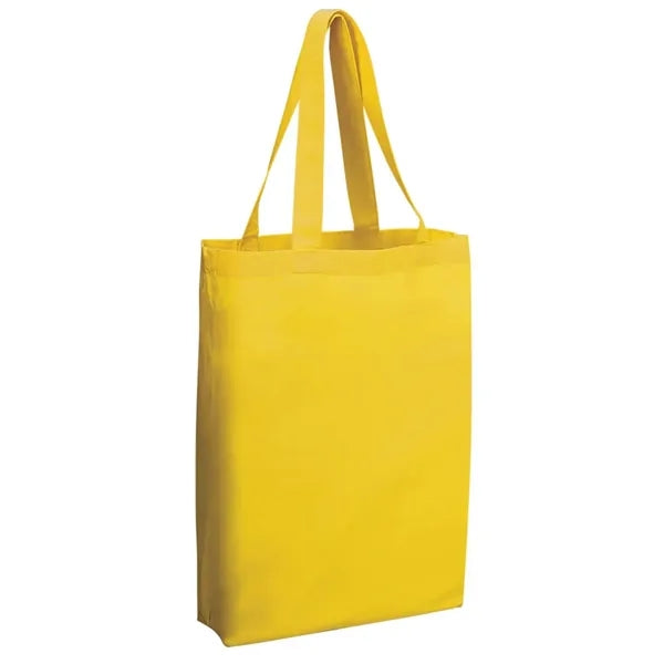 Cotton Economical Tote with 3" Gusset - Colors