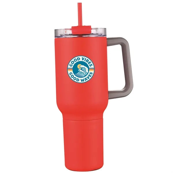 3-in-1 Stainless Steel 22oz Tumbler and Can Cooler w/ handle
