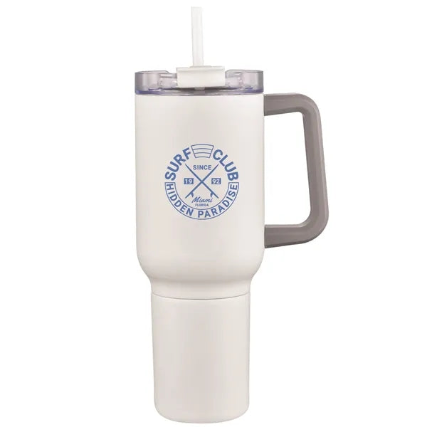 3-in-1 Stainless Steel 22oz Tumbler and Can Cooler w/ handle