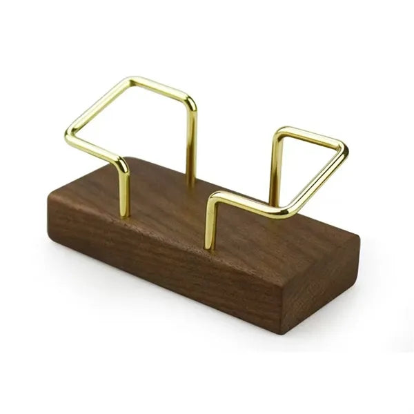 Wooden Creative Business Card Display
