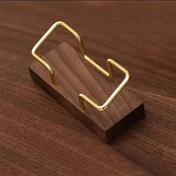 Wooden Creative Business Card Display