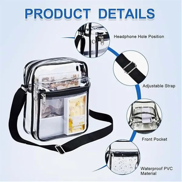Clear Crossbody Purse Bag