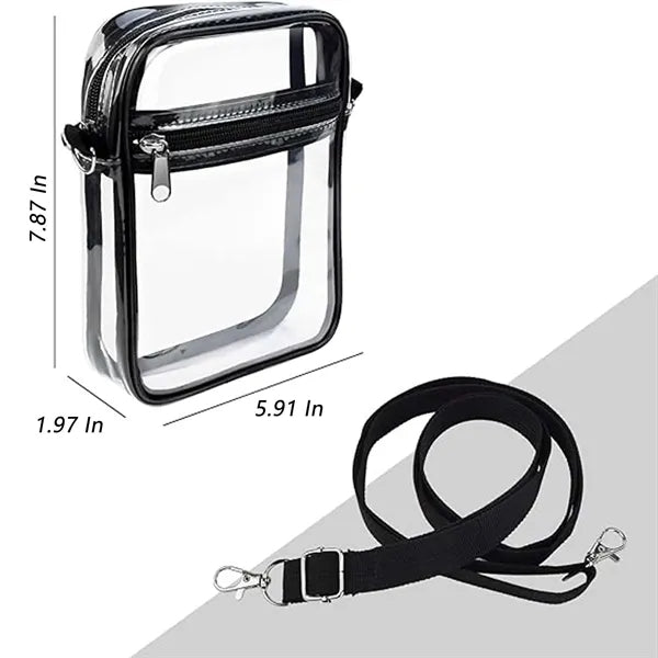 Clear Crossbody Purse Bag