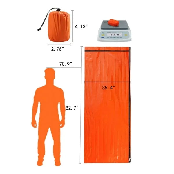 Emergency Sleeping Bag Survival Waterproof Blanket