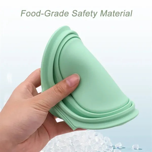 2 in 1 Collapsible Silicone Dog Bowl