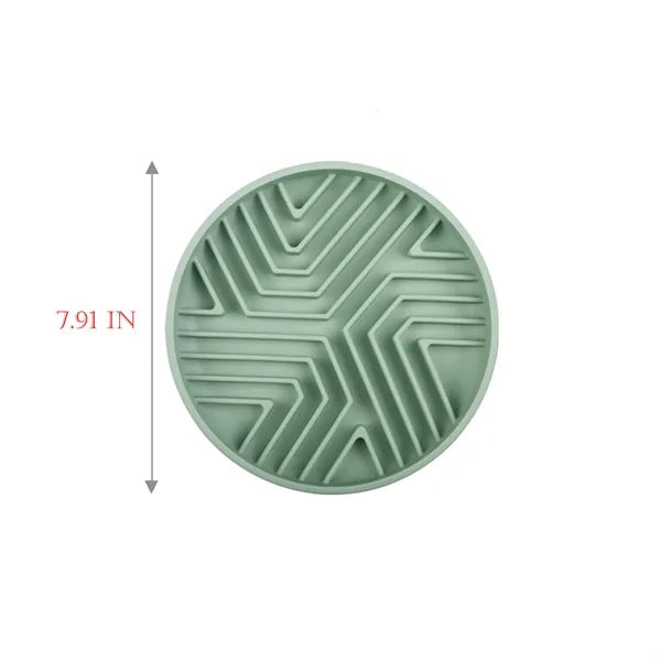 Slow Feeding Pet Silicone Bowl