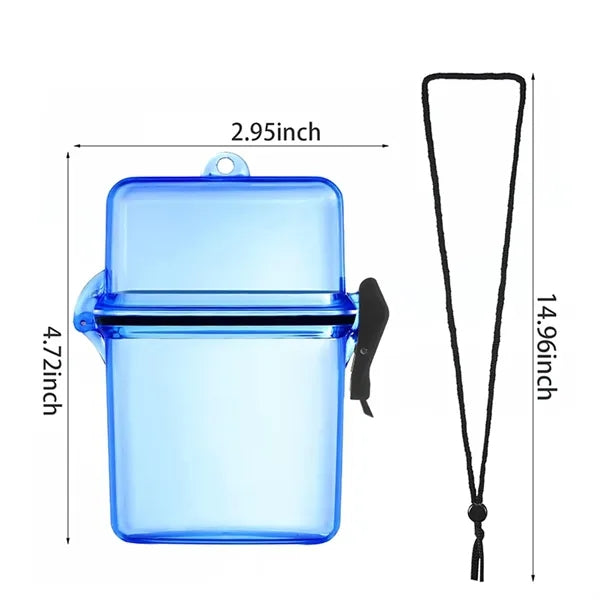 Waterproof Case Id Card Holder