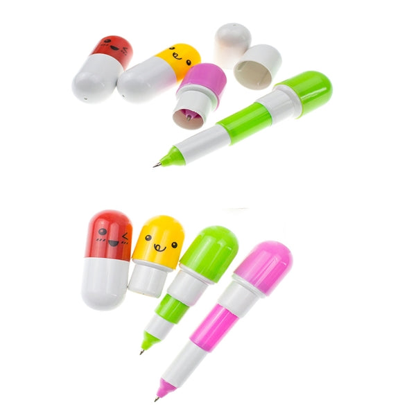Pill Shape Ballpoint Pen