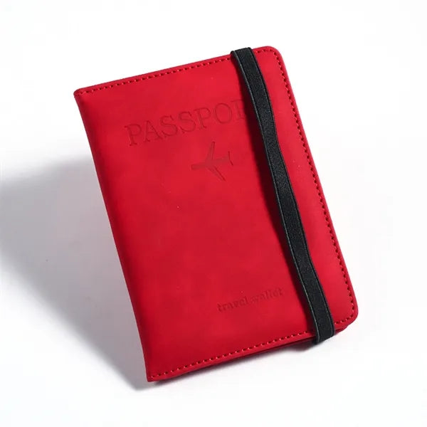 Passport Holder Travel Wallet With Card Slots