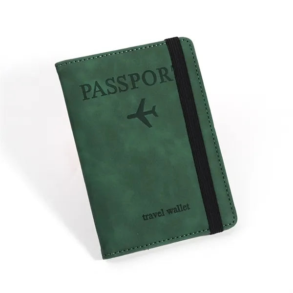 Passport Holder Travel Wallet With Card Slots