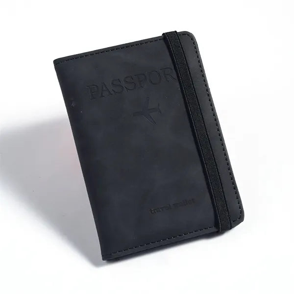 Passport Holder Travel Wallet With Card Slots