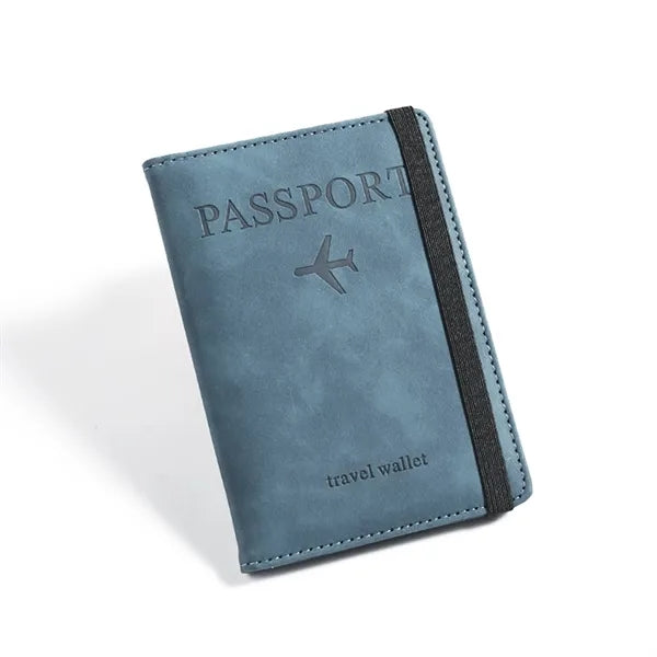 Passport Holder Travel Wallet With Card Slots