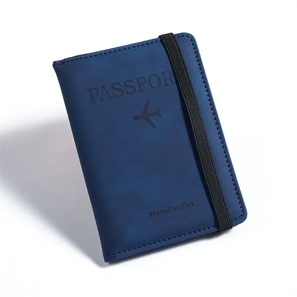 Passport Holder Travel Wallet With Card Slots