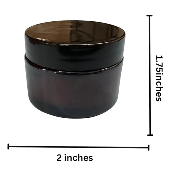 Logo Amber Glass Jar Soy Wax Candle Gift