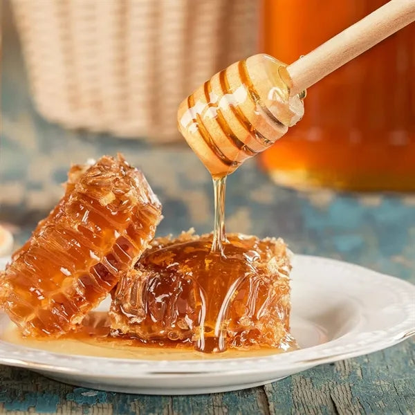 6" Wooden Honey Dipper
