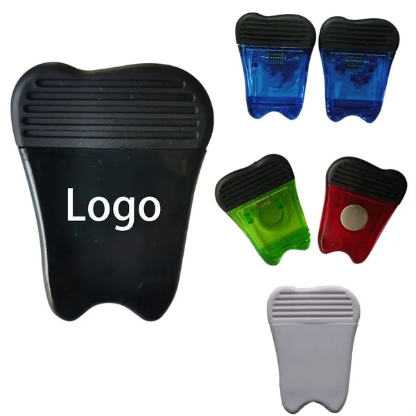 Tooth Shaped Magnetic Memo Clip