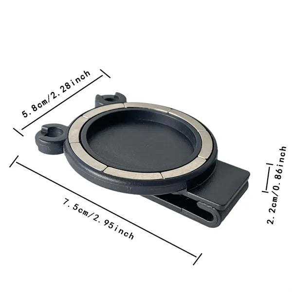 Magnetic Phone Belt Clip Holder With Anti Theft Chain