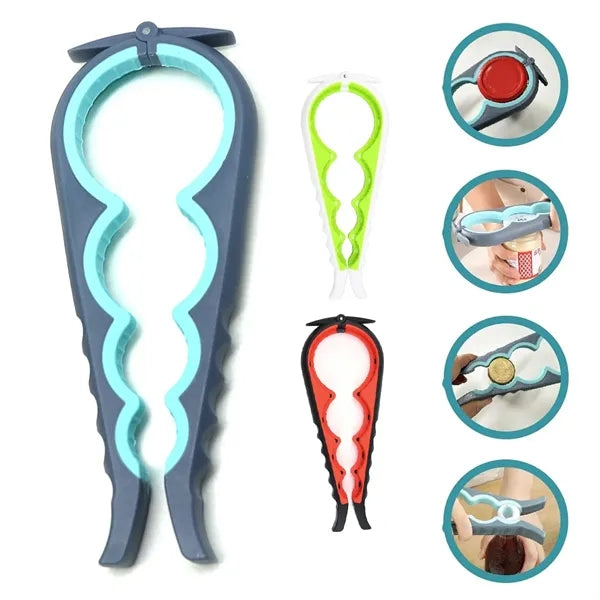 4 in 1 Beer Bottle Opener Kitchen Can Cap Screwing Tool