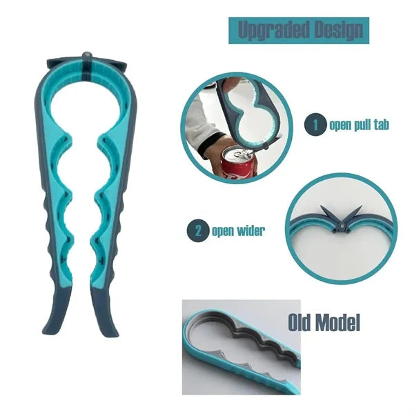 4 in 1 Beer Bottle Opener Kitchen Can Cap Screwing Tool