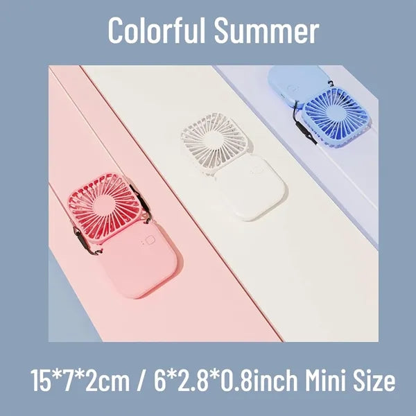 Portable Foldable Hanging Neck Fan