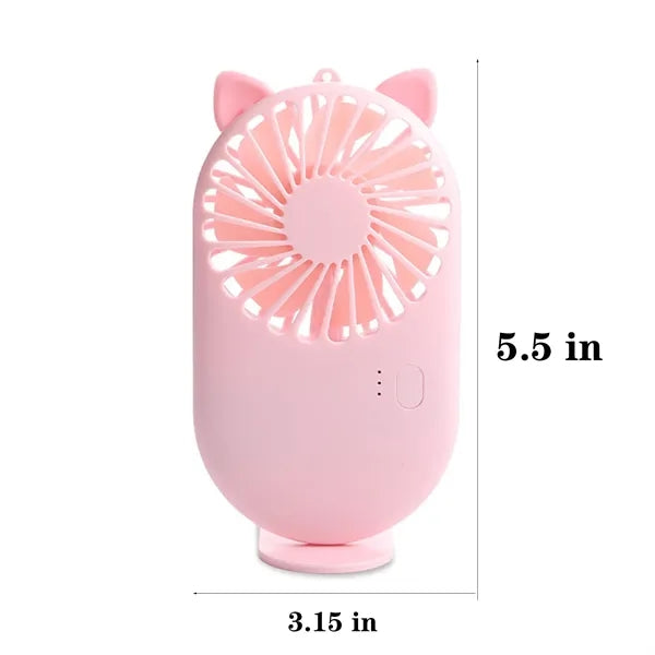 Cute Cartoon Portable Mini Fan