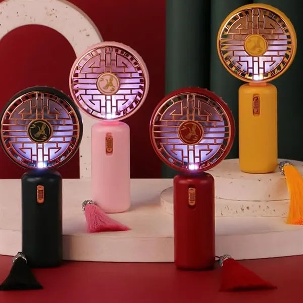 Handheld Night Light Fan