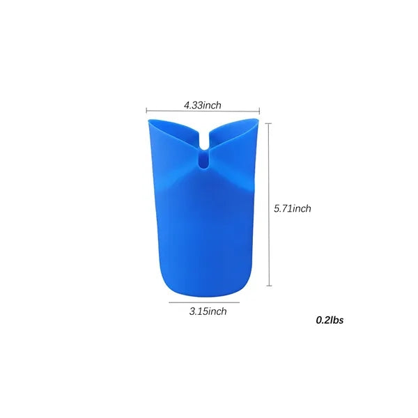 Foldable Silicone Popcorn Bucket