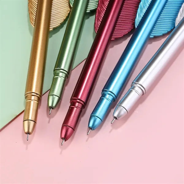Retro Feather Gel Pen