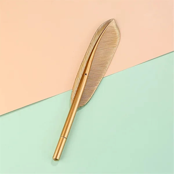 Retro Feather Gel Pen