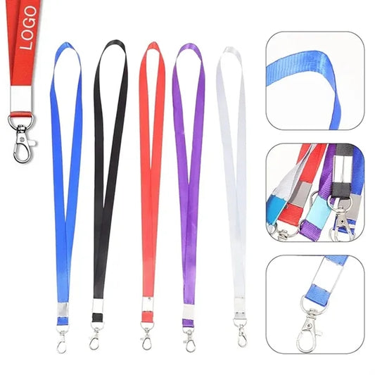 Polyester Woven Badge Lanyard
