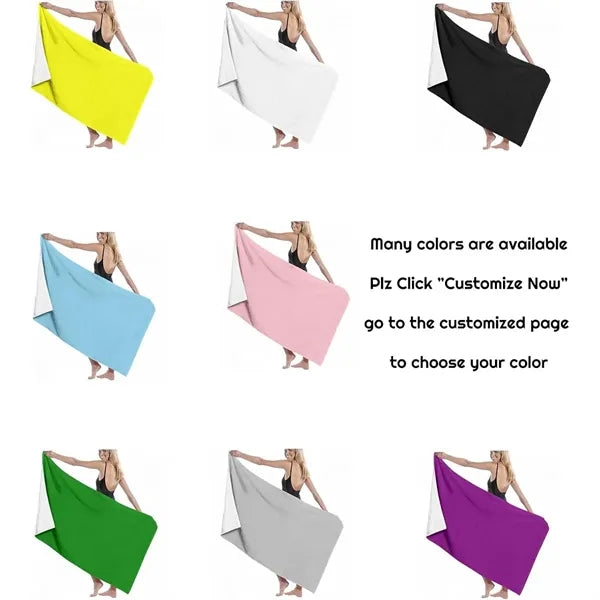 Quick-Dry Travel Beach Sun Protection Swim Towel