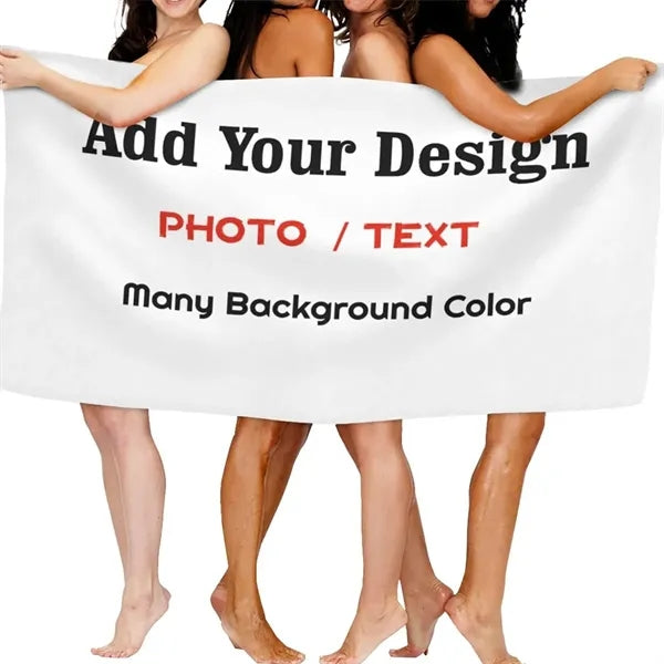 Quick-Dry Travel Beach Sun Protection Swim Towel
