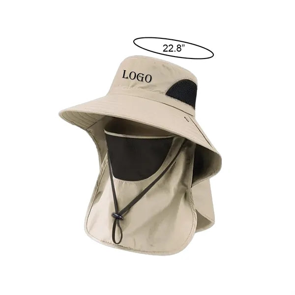 Sun Protective Breathable Detachable Fishing Hat