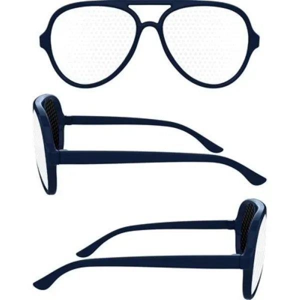 Aviator Sport Pinhole Sunglasses