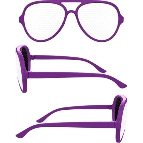 Aviator Sport Pinhole Sunglasses