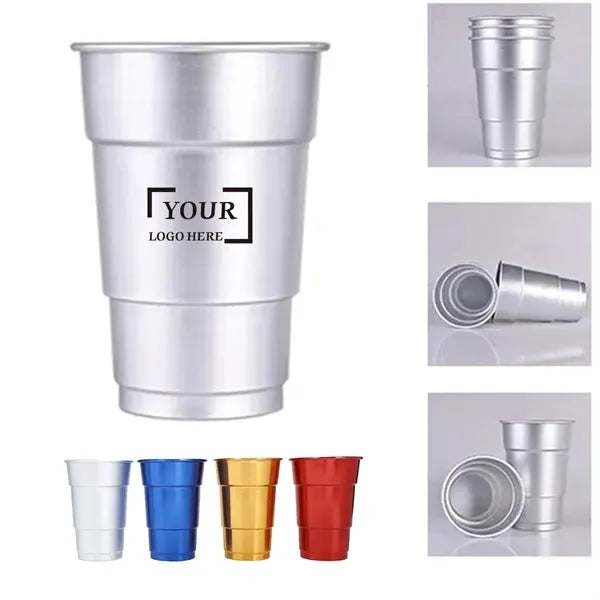 16 Oz Outdoor Anodized Aluminum Cup