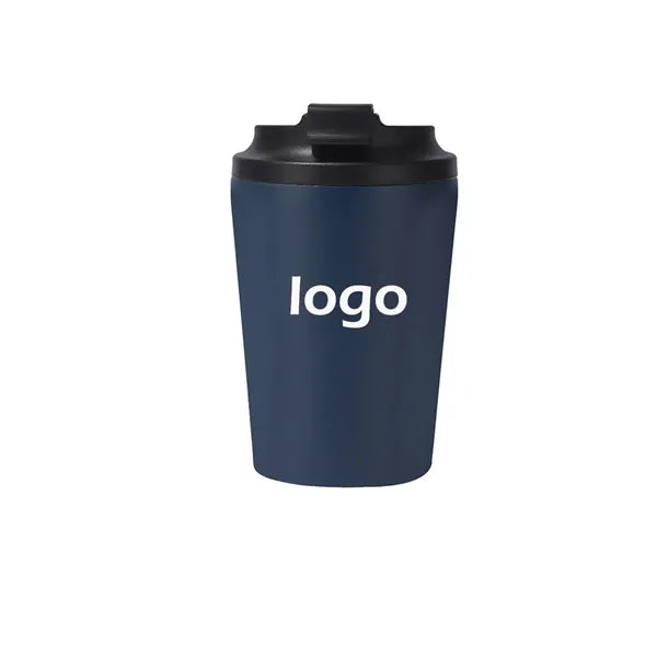 11oz Double-Layer Insulated Coffee Cup With Scale