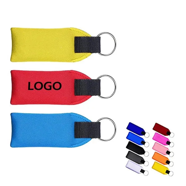 Neoprene Floating Keychain