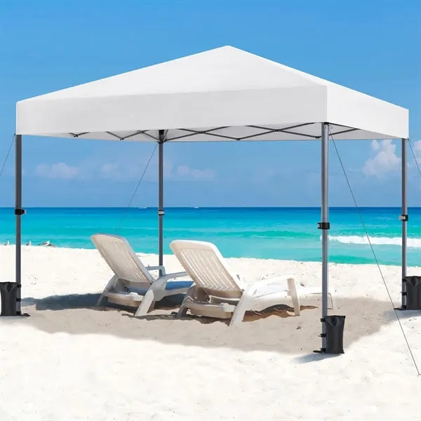 Outdoor Folding Canopy Tent With Telescopic Frame
