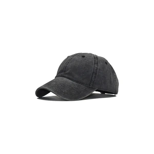 Washed Pigment Dyed Cotton Dad Baseball Cap