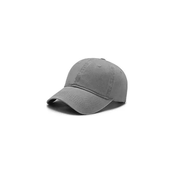 Washed Pigment Dyed Cotton Dad Baseball Cap