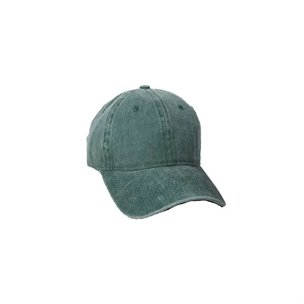 Washed Pigment Dyed Cotton Dad Baseball Cap