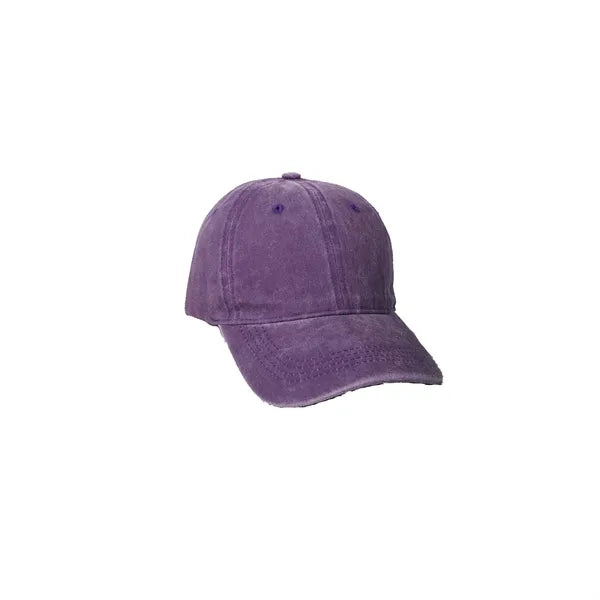 Washed Pigment Dyed Cotton Dad Baseball Cap